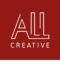 All Creative logo white underliner