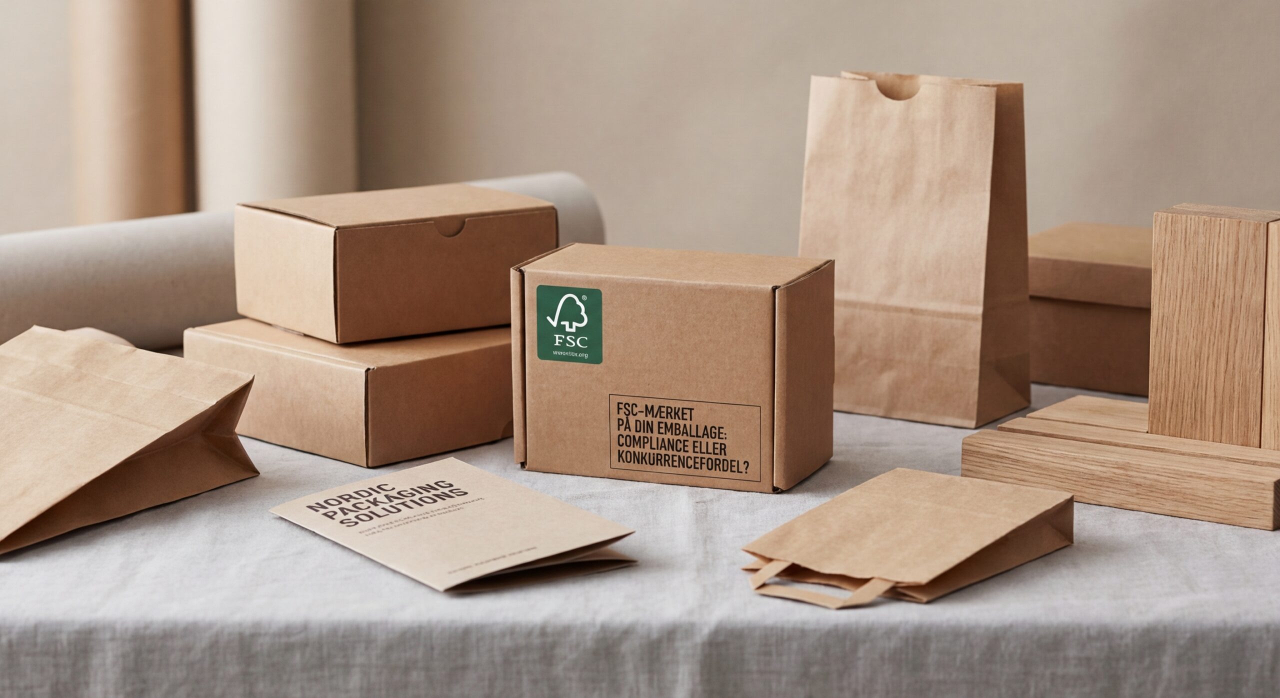 FSC-mærket på din emballage: compliance eller konkurrencefordel?