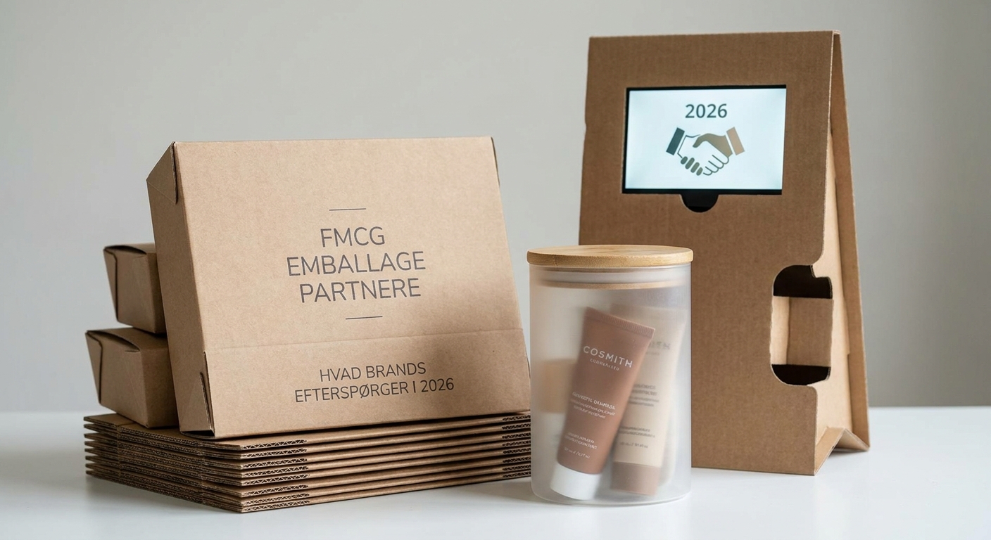 FMCG emballage partnere: Hvad brands efterspørger i 2026